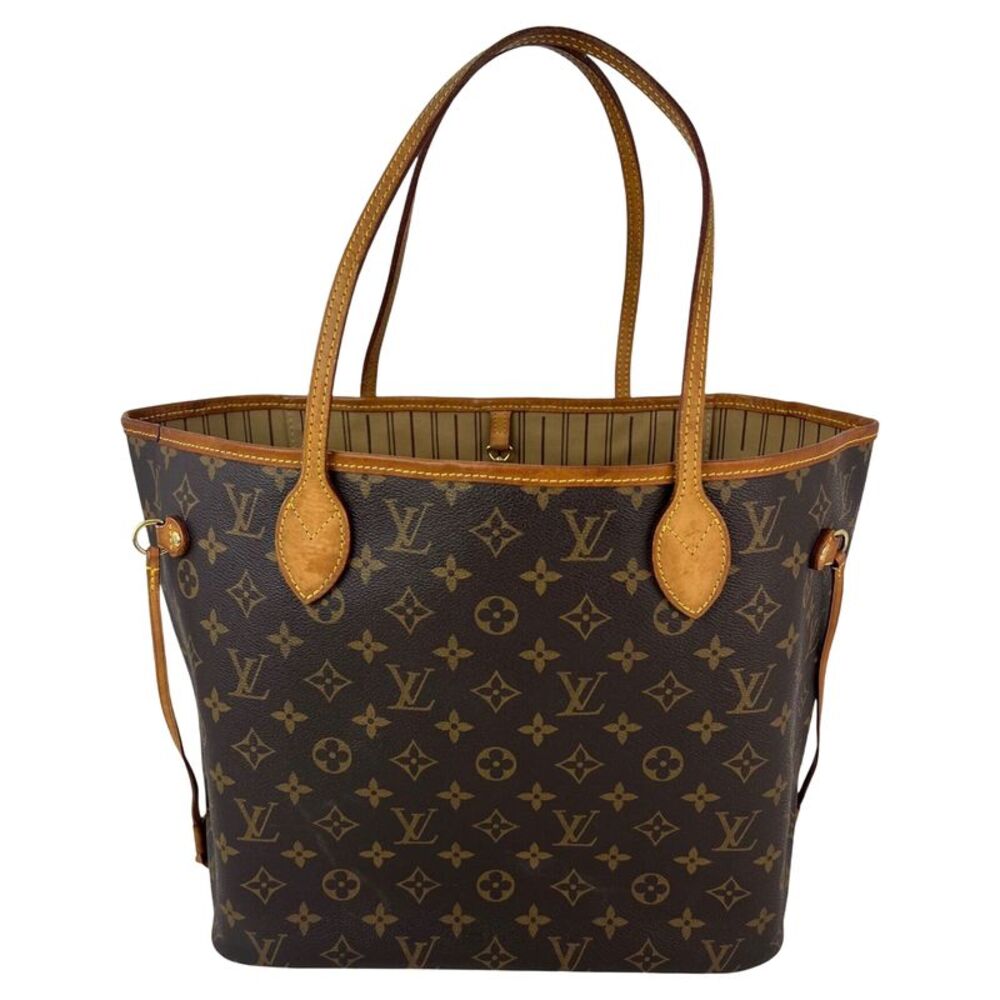 Louis Vuitton Neverfull MM Monogram Canvas Tote Bag